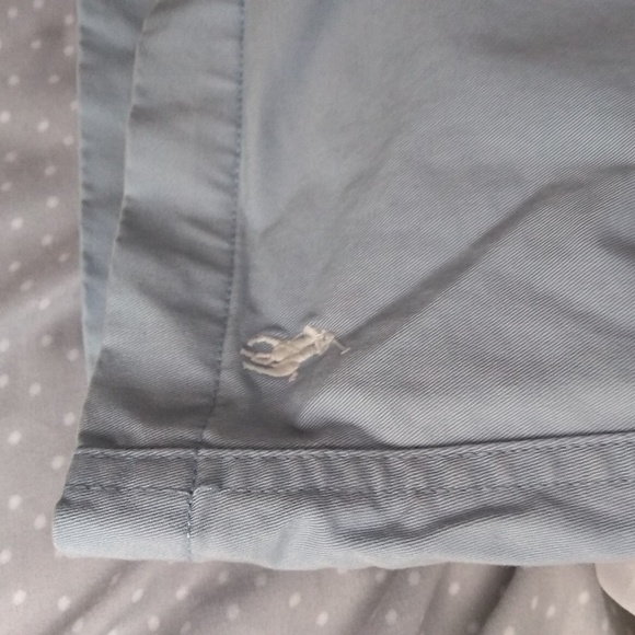 Polo shorts size large baby blue clean barely worn - Picture 2 of 3